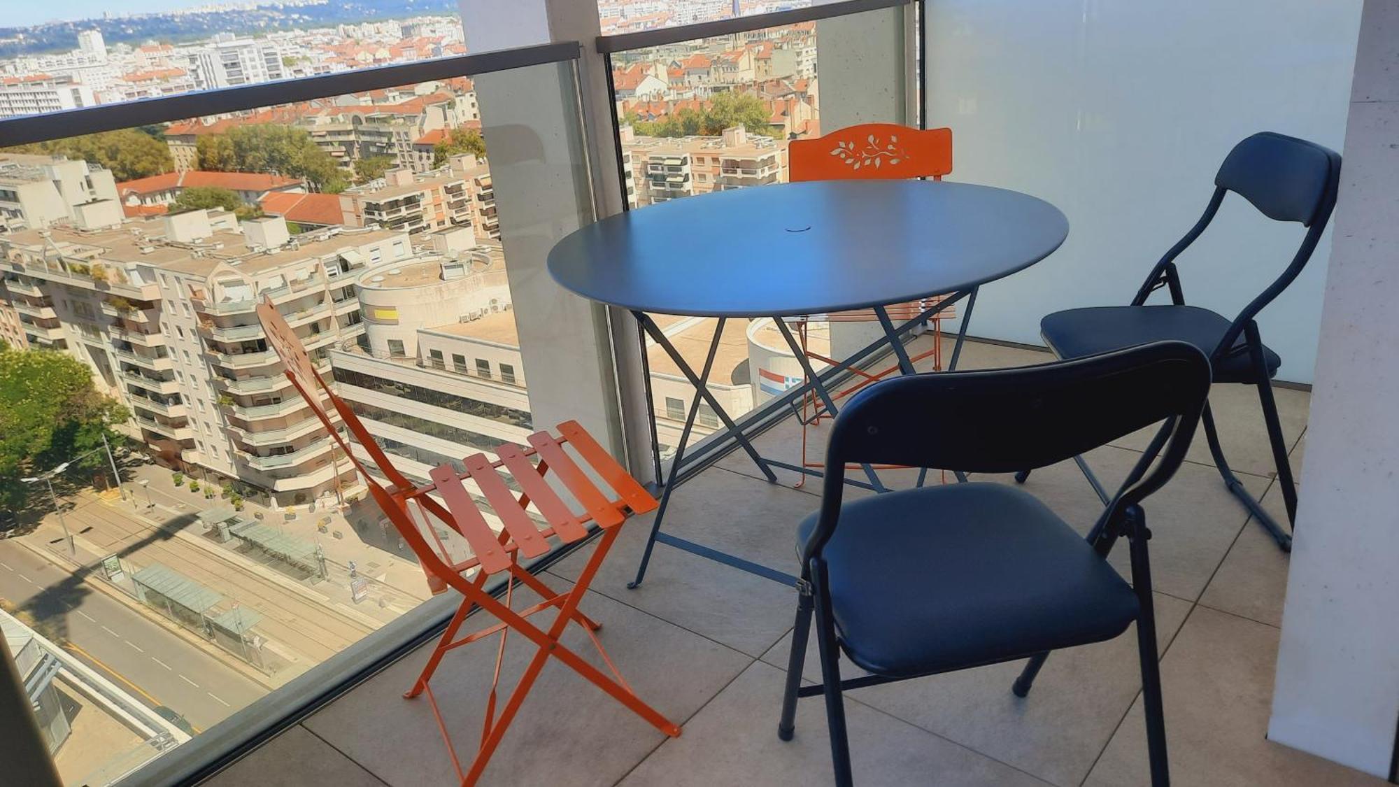 Ferienwohnung Terrasse De La Gare Lyon Exterior foto