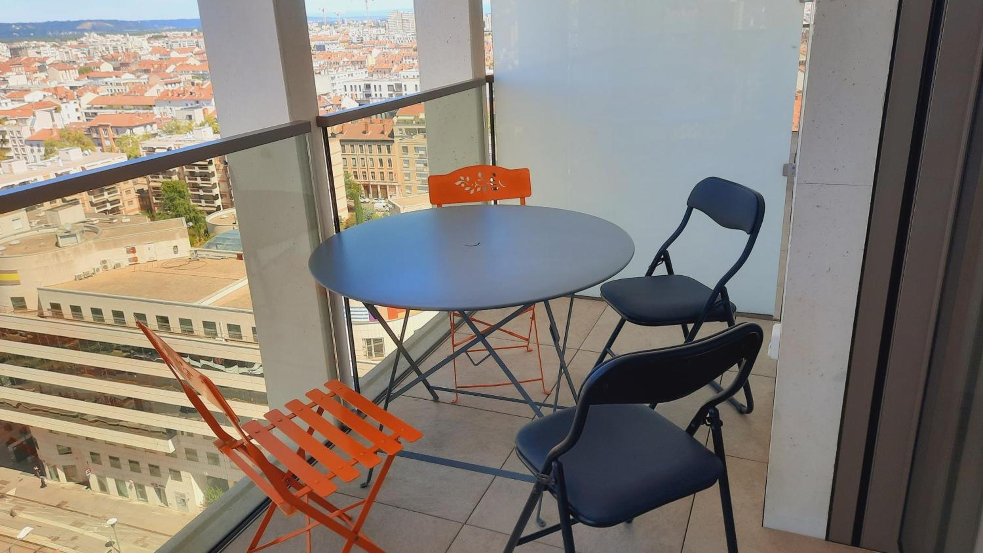 Ferienwohnung Terrasse De La Gare Lyon Exterior foto