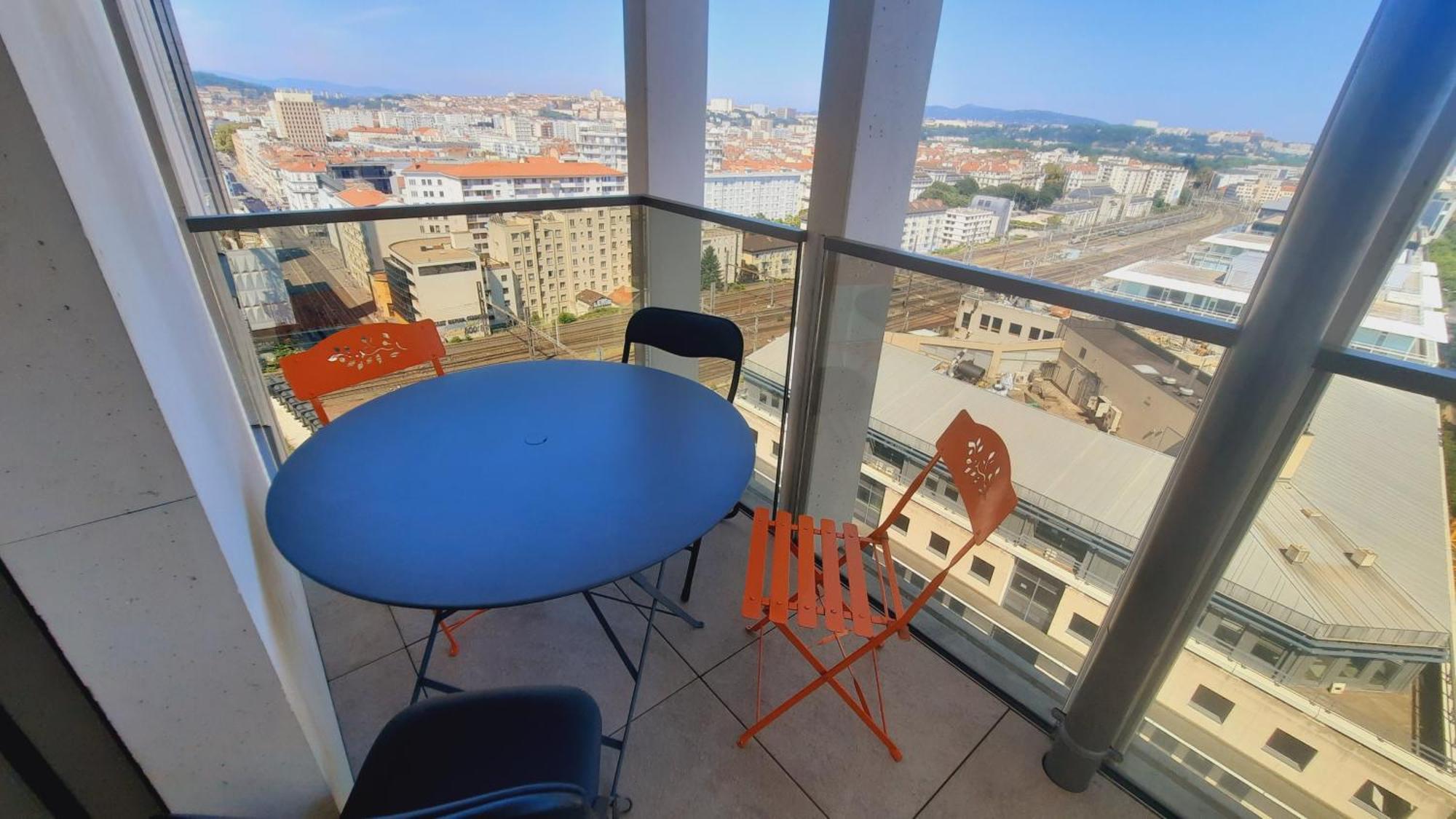 Ferienwohnung Terrasse De La Gare Lyon Exterior foto